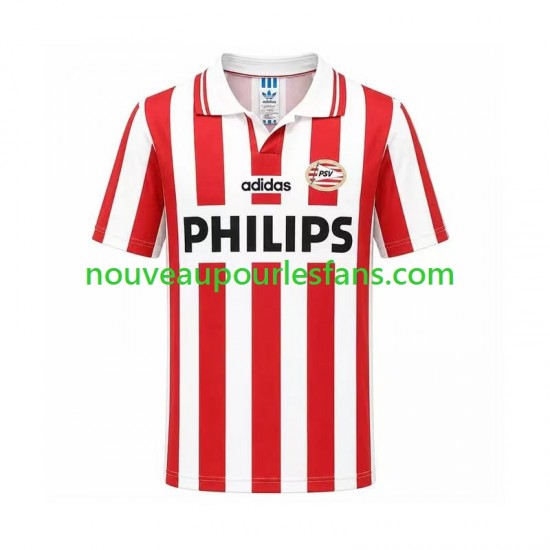 Maillot PSV Eindhoven Rétro Homme Tenue Domicile 1994 Manche Courte