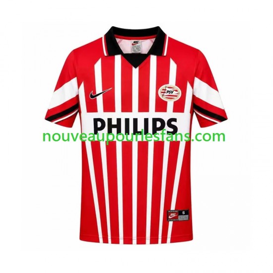 Maillot PSV Eindhoven 1997 Rétro Homme Tenue Domicile Manche Courte