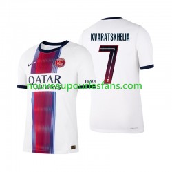 Maillot Paris Saint-Germain Khvicha Kvaratskhelia 7 Homme Tenue Extérieur 2026-2027 Manche Courte