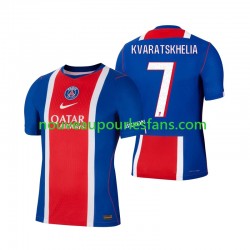 Maillot Paris Saint-Germain Khvicha Kvaratskhelia 7 Homme Tenue Domicile 2026-2027 Manche Courte