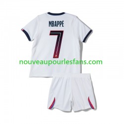 Maillot Paris Saint-Germain Mbappé Kylian 7 Enfant Tenue Extérieur 2026-2027 Manche Courte