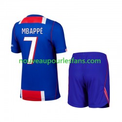 Maillot Paris Saint-Germain Mbappé Kylian 7 Enfant Tenue Domicile 2026-2027 Manche Courte