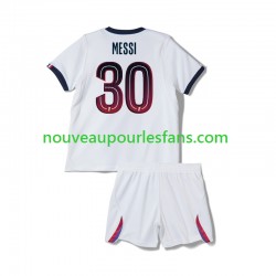 Maillot Paris Saint-Germain Lionel Messi 30 Enfant Tenue Extérieur 2026-2027 Manche Courte