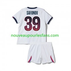 Maillot Paris Saint-Germain Matvey Safonov 39 Enfant Tenue Extérieur 2026-2027 Manche Courte