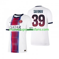 Maillot Paris Saint-Germain Matvey Safonov 39 Homme Tenue Extérieur 2026-2027 Manche Courte
