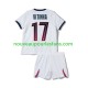 Maillot Paris Saint-Germain Vitinha 17 Enfant Tenue Extérieur 2026-2027 Manche Courte