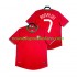 Maillot Portugal Cristiano Ronaldo 7 2012 Rétro Homme Tenue Domicile Manche Courte