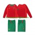 Maillot Portugal 2004 Rétro Enfant Tenue Domicile Manche Longue