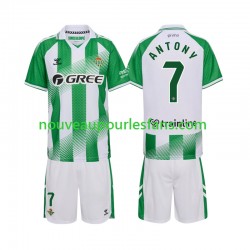 Maillot Real Betis Anthoy 7 Enfant Tenue Domicile 2026-2027 Manche Courte