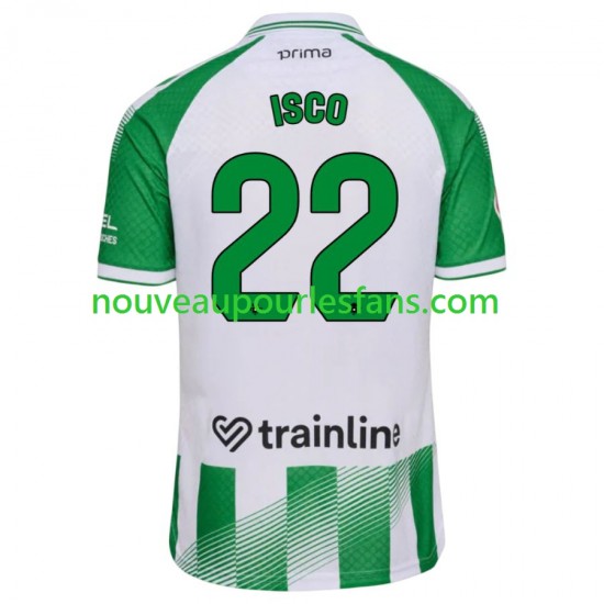 Maillot Real Betis Isco 22 Homme Tenue Domicile 2026-2027 Manche Courte