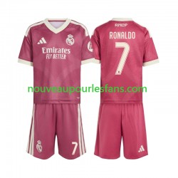 Maillot Real Madrid Cristiano Ronaldo 7 Enfant Tenue 3ème 2026-2027 Manche Courte