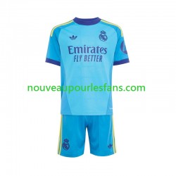 Maillot Real Madrid Gardien Enfant Tenue Extérieur 2026-2027 Manche Courte