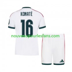 Maillot Real Madrid Ibrahima Konate 16 Enfant Tenue Domicile 2026-2027 Manche Courte