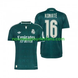 Maillot Real Madrid Ibrahima Konate 16 Homme Tenue Extérieur 2026-2027 Manche Courte