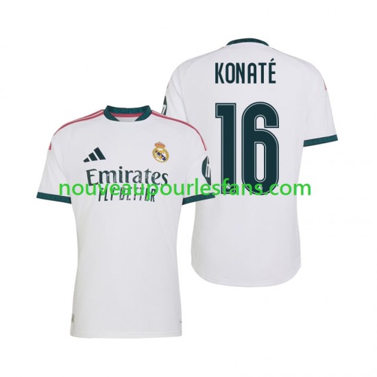 Maillot Real Madrid Ibrahima Konate 16 Homme Tenue Domicile 2026-2027 Manche Courte