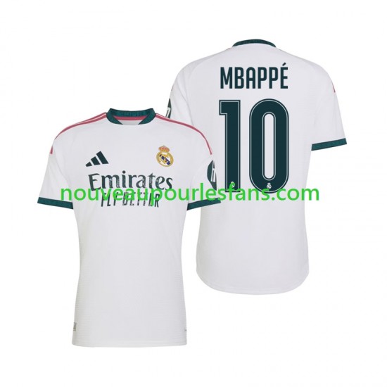 Maillot Real Madrid Mbappé Kylian 10 Homme Tenue Domicile 2026-2027 Manche Courte