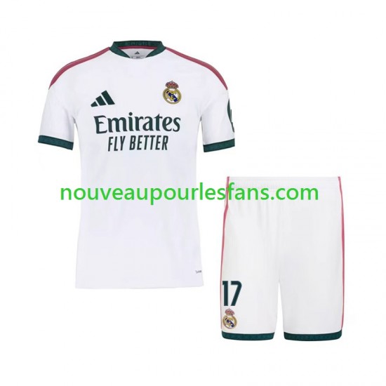 Maillot Real Madrid Marc Cucurella 17 Enfant Tenue Domicile 2026-2027 Manche Courte