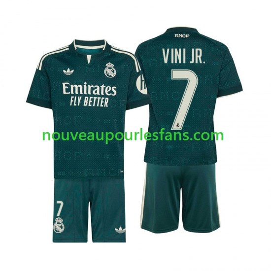 Maillot Real Madrid Vinicius Junior 7 Enfant Tenue Extérieur 2026-2027 Manche Courte