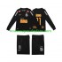 Maillot Santos NEYMAR JR 11 Classic 2012 2013 Rétro Enfant Tenue Extérieur Manche Longue
