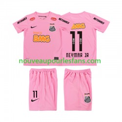 Maillot Santos Neymar JR 11 2012 2013 Rétro Enfant Tenue 4ème Manche Courte