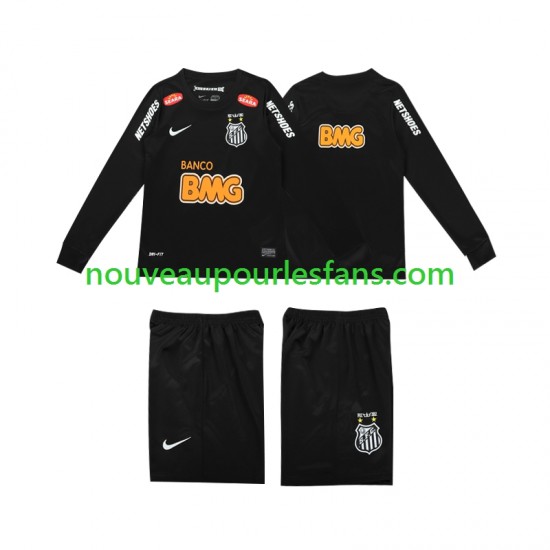 Maillot Santos Classic 2012 2013 Rétro Enfant Tenue Extérieur Manche Longue