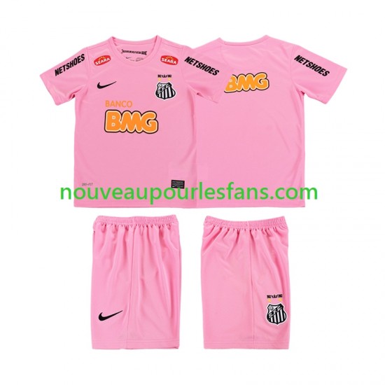 Maillot Santos 2012 2013 Rétro Enfant Tenue 4ème Manche Courte