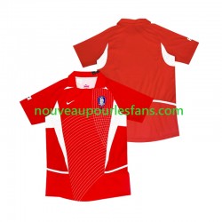 Maillot Corée du Sud Rétro Homme Tenue Domicile 2002 Manche Courte