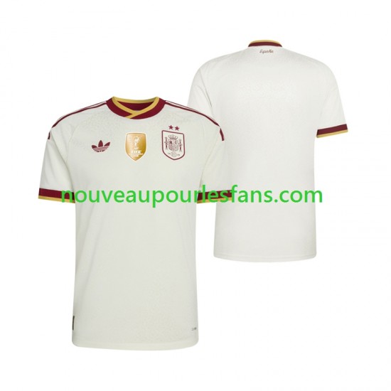 Maillot Espagne 2-star Homme Tenue Extérieur 2026-2027 Manche Courte