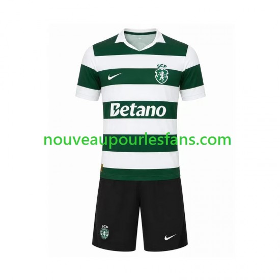 Maillot Sporting CP Enfant Tenue Domicile 2026-2027 Manche Courte