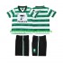 Maillot Sporting CP 2000 Rétro Enfant Tenue Domicile 1999 Manche Courte