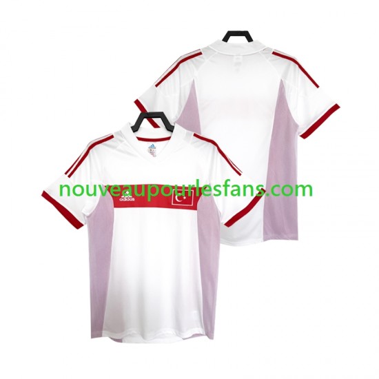 Maillot Turquie Rétro Homme Tenue Extérieur 2002 Manche Courte