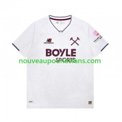 Maillot West Ham United Homme Tenue Extérieur 2026-2027 Manche Courte