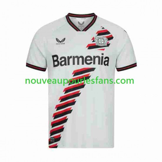 Maillot Bayer 04 Leverkusen Homme Tenue Extérieur 2023-2024 Manche Courte
