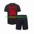 Maillot Bayer 04 Leverkusen Granit Xhaka 34 Enfant Tenue Domicile 2023-2024 Manche Courte