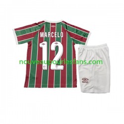 Maillot Fluminense Marcelo 12 Enfant Tenue Domicile 2023-2024 Manche Courte