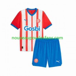 Maillot Girona Enfant Tenue Domicile 2023-2024 Manche Courte