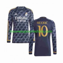 Maillot Real Madrid Modrić Luka 10 Homme Tenue Extérieur 2023-2024 Manche Longue