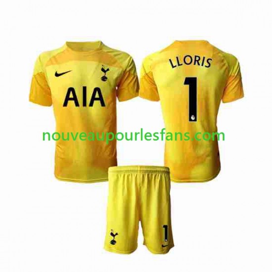 Maillot Tottenham Hotspur Hugo Lloris 1 Gardien Enfant Tenue Domicile 2022-2023 Manche Courte