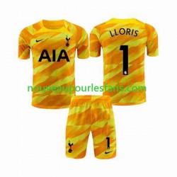 Maillot Tottenham Hotspur Hugo Orangecolor Gardien Enfant Tenue Extérieur 2023-2024 Manche Courte