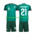 Maillot Algérie Ramy Bensebaini 21 Enfant Tenue Extérieur 2026 Manche Courte