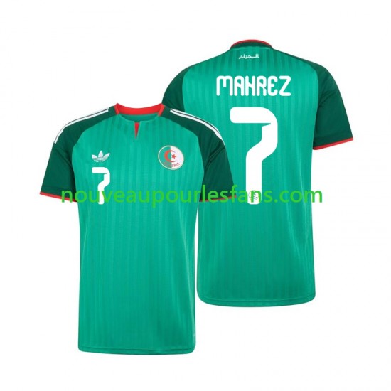 Maillot Algérie Riyad Mahrez 7 Homme Tenue Extérieur 2026 Manche Courte