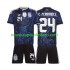 Maillot Argentine Enzo Fernandez 24 Enfant Tenue Extérieur Coupe du Monde 2026 Manche Courte