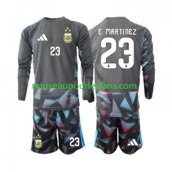 Maillot Argentine Emiliano Martinez 23 Gardien Enfant Tenue Domicile Coupe du Monde 2026 Manche Longue