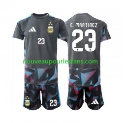 Maillot Argentine Emiliano Martinez 23 Gardien Enfant Tenue Domicile Coupe du Monde 2026 Manche Courte