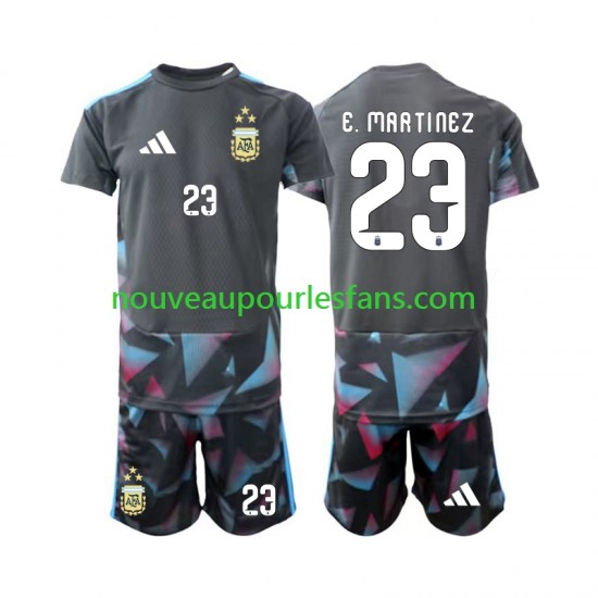 Maillot Argentine Emiliano Martinez 23 Gardien Enfant Tenue Domicile Coupe du Monde 2026 Manche Courte