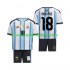 Maillot Argentine Nico Paz 18 Enfant Tenue Domicile Coupe du Monde 2026 Manche Courte