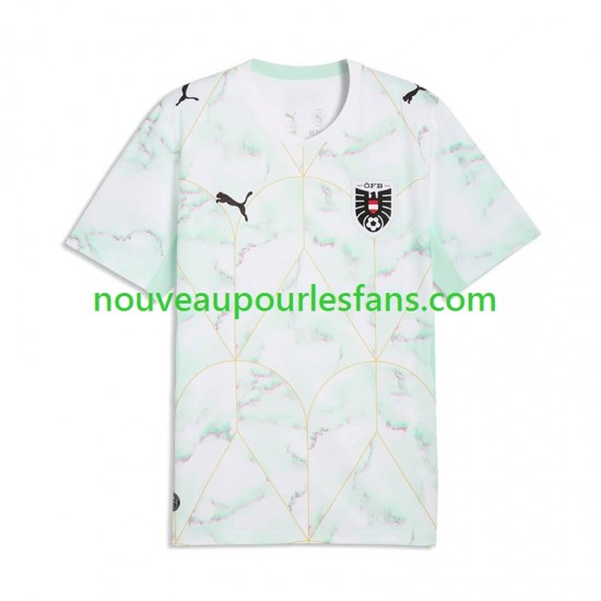 Maillot Autriche Homme Tenue Extérieur Coupe du Monde 2026 Manche Courte