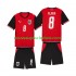 Maillot Autriche David Alaba 8 Enfant Tenue Domicile Coupe du Monde 2026 Manche Courte