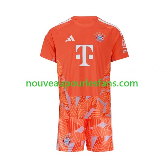 Maillot Bayern Munich Gardien Enfant Tenue Extérieur 2026-2027 Manche Courte