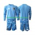 Maillot Belgique Gardien Enfant Tenue Domicile Coupe du Monde 2026 Manche Longue